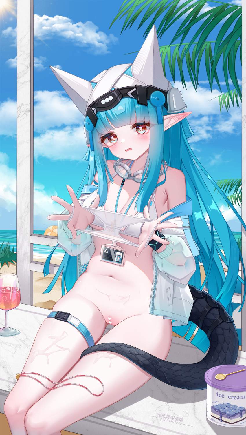 エンドフィールドのオナニー姿を想像するだけでめっちゃ抜けるエロ画像【アークナイツ】