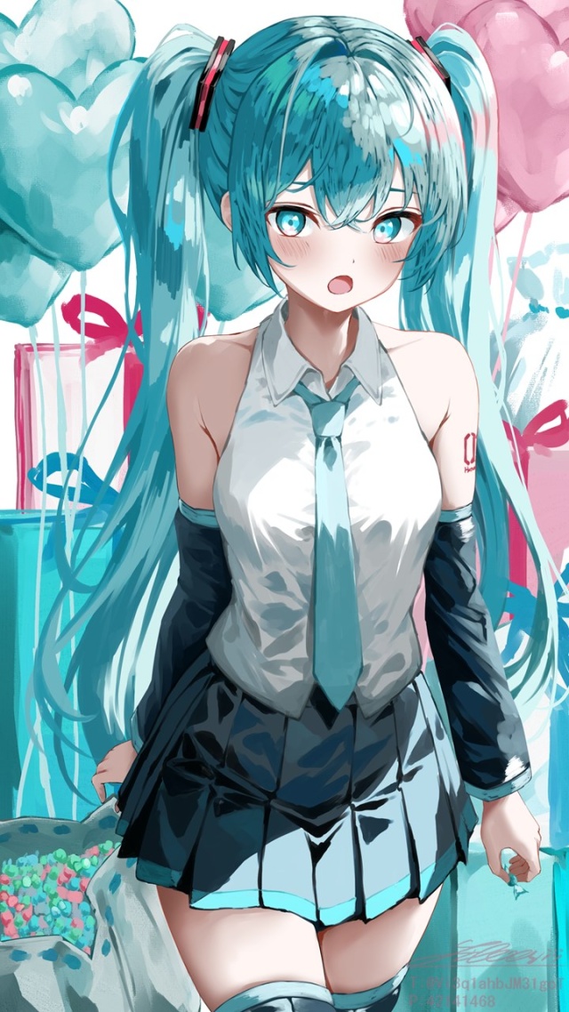 【ボーカロイド】初音ミクとハメハメ濃厚Ｈがしたくなる二次エロ画像