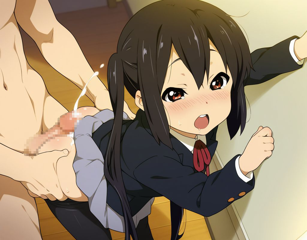 快楽に堕ちそうになってるアヘ顔のあずにゃん抜けるエロ画像!【けいおん!】