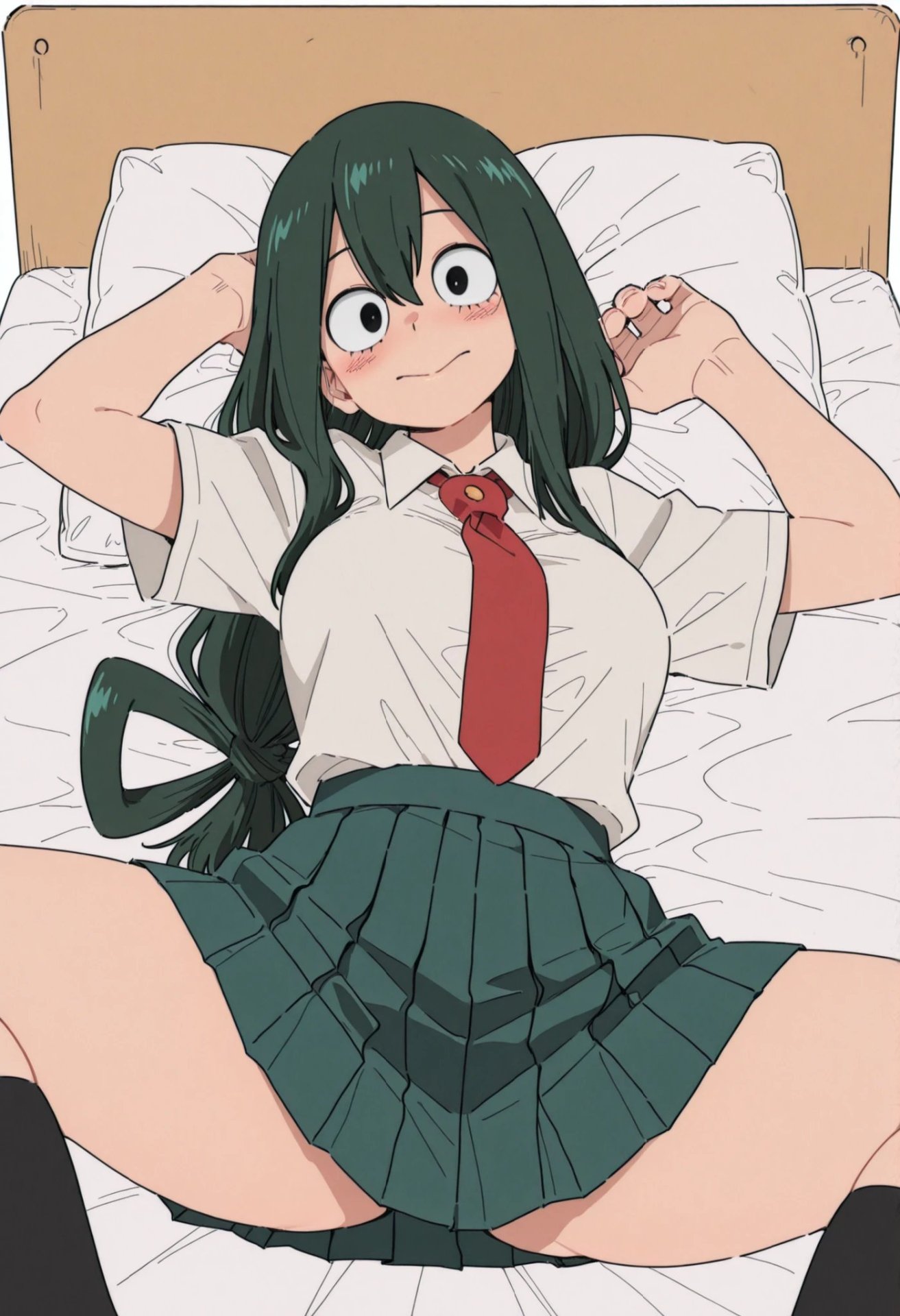 【エロ画像】僕のヒーローアカデミア 蛙吹梅雨と漫画みたいなHがしたくなる抜きヌキ二次エロ画像
