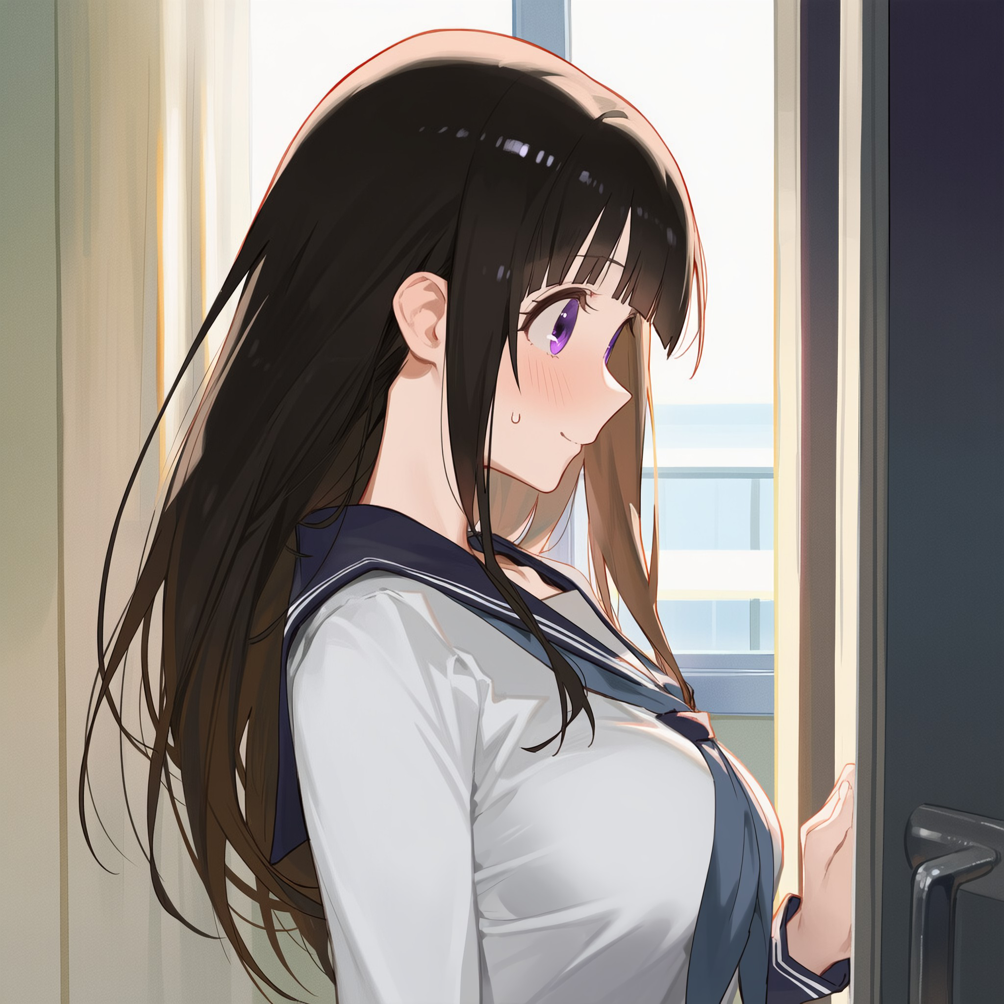 【氷菓】千反田えるの壁紙(PC・スマホ)にできそうな高画質なエロ画像