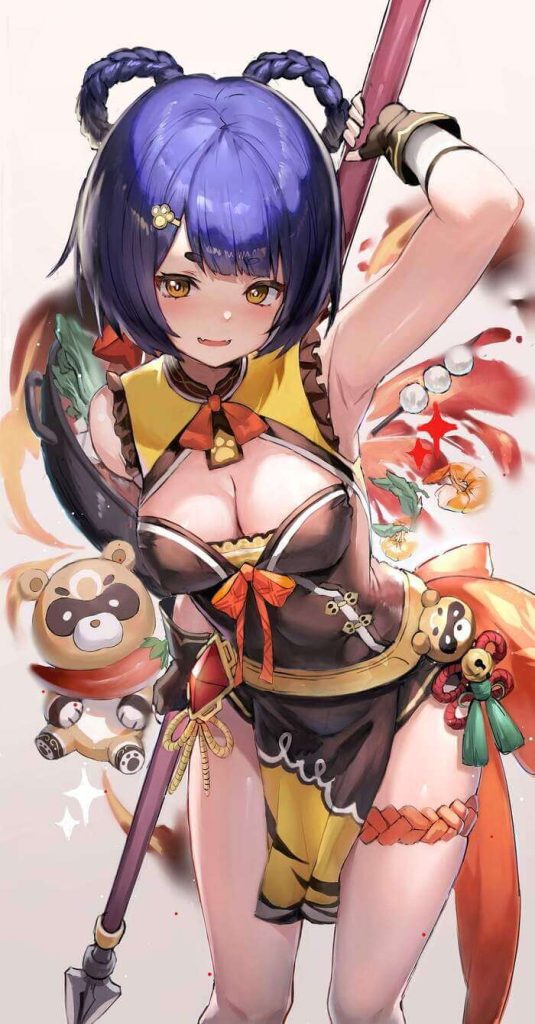 【原神】香菱がオナニーしているのを想像して即抜き二次エロ画像