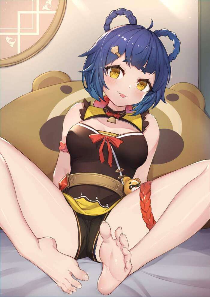 【原神】香菱がオナニーしているのを想像して即抜き二次エロ画像