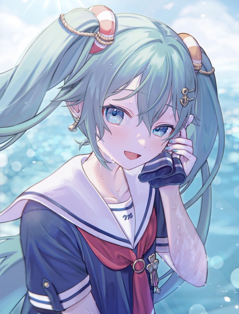 【ボーカロイド】初音ミクの可愛いHな二次エロ画像