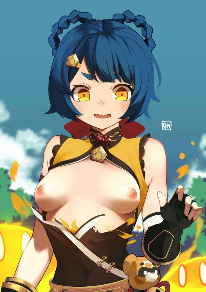 【原神】香菱がオナニーしているのを想像して即抜き二次エロ画像