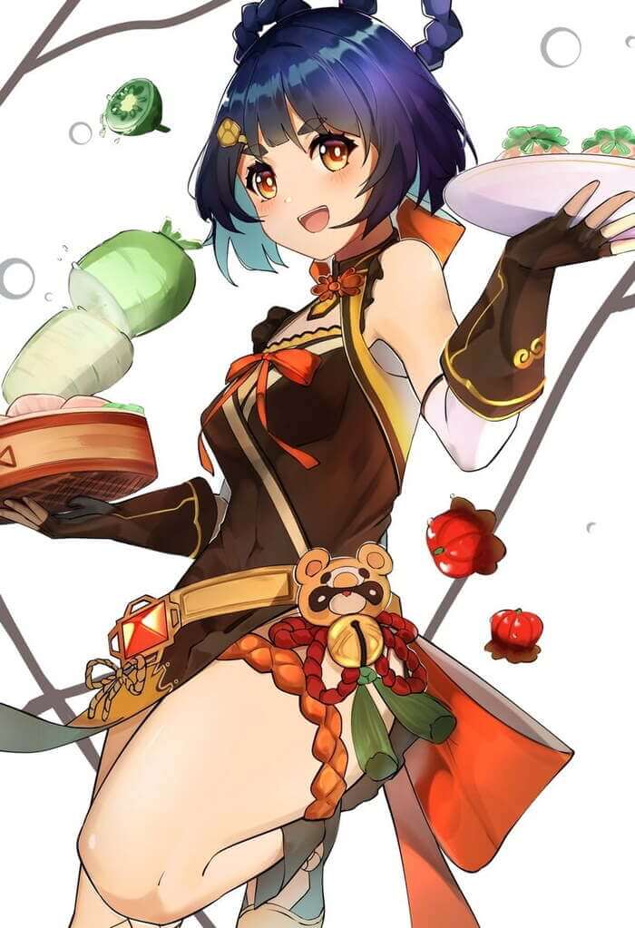 【原神】香菱がオナニーしているのを想像して即抜き二次エロ画像