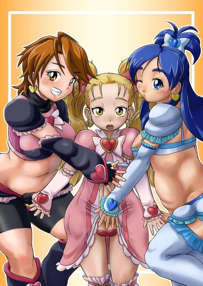 【プリキュア】シャイニールミナスとハメハメ濃厚Hがしたくなる二次エロ画像