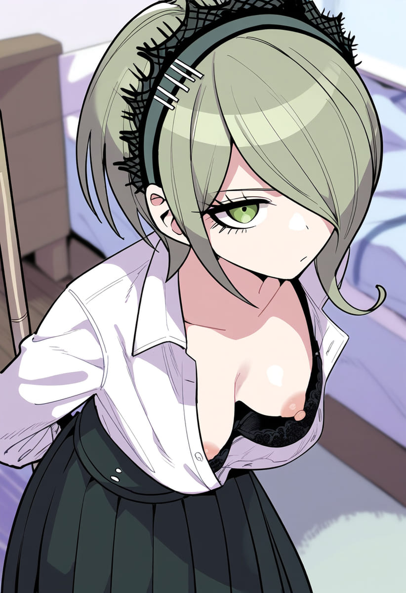 【ダンガンロンパ】東条斬美の壁紙(PC・スマホ)にできそうな高画質なエロ画像