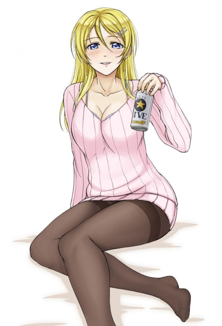 【エロ画像】ラブライブ! 絢瀬絵里と漫画みたいなHがしたくなる抜きヌキ二次エロ画像