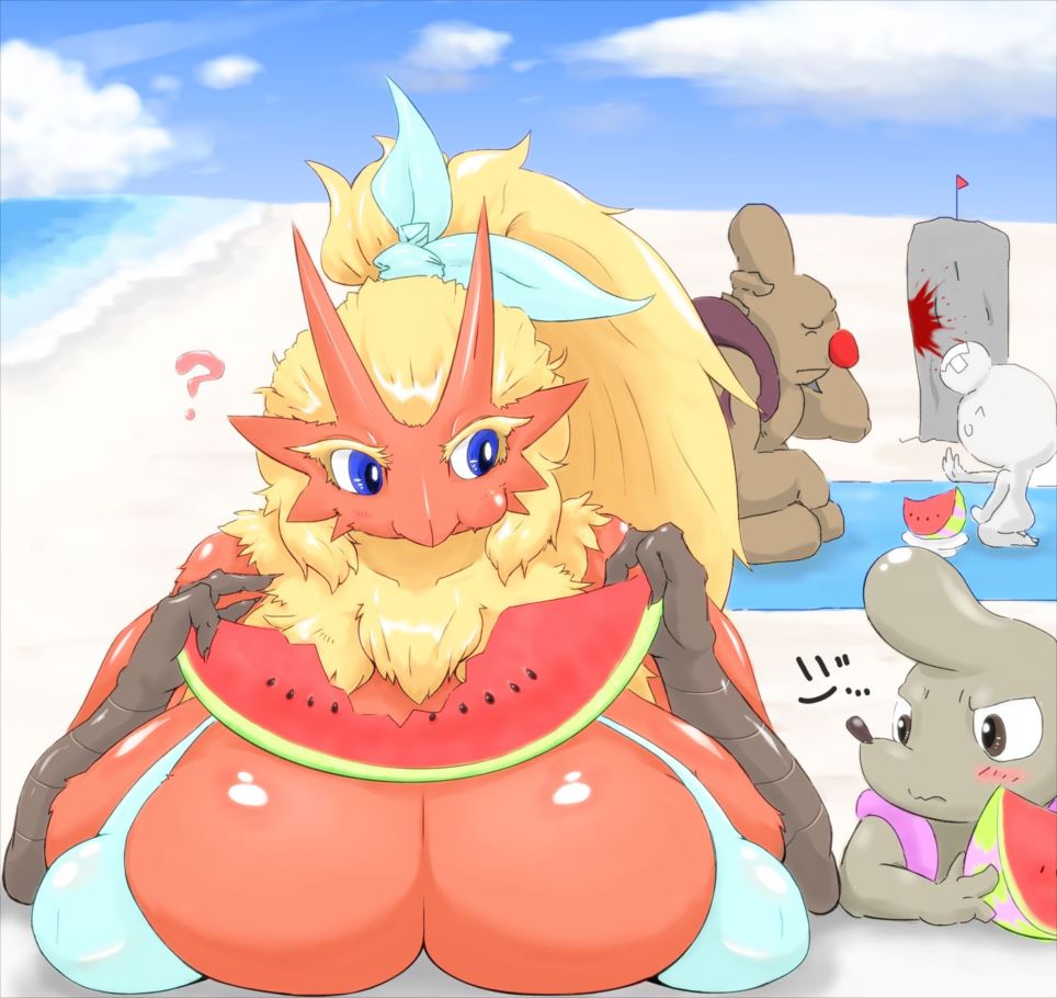 【エロ画像】バシャーモとエッチする妄想をしたときにありがちな展開!(ポケットモンスター)