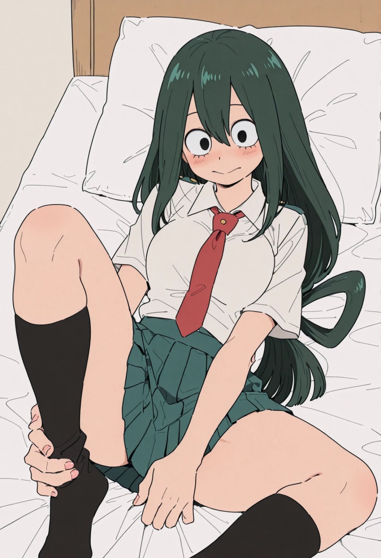 【エロ画像】僕のヒーローアカデミア 蛙吹梅雨と漫画みたいなHがしたくなる抜きヌキ二次エロ画像
