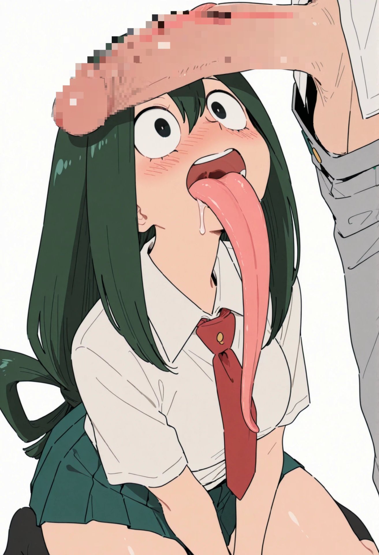 【エロ画像】僕のヒーローアカデミア 蛙吹梅雨と漫画みたいなHがしたくなる抜きヌキ二次エロ画像