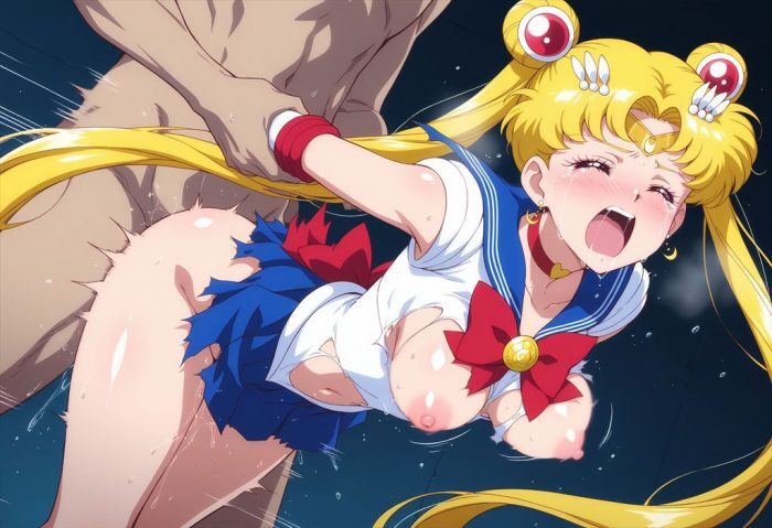 【美少女戦士セーラームーン】月野うさぎの即ヌキできるえっちな二次エロ画像集