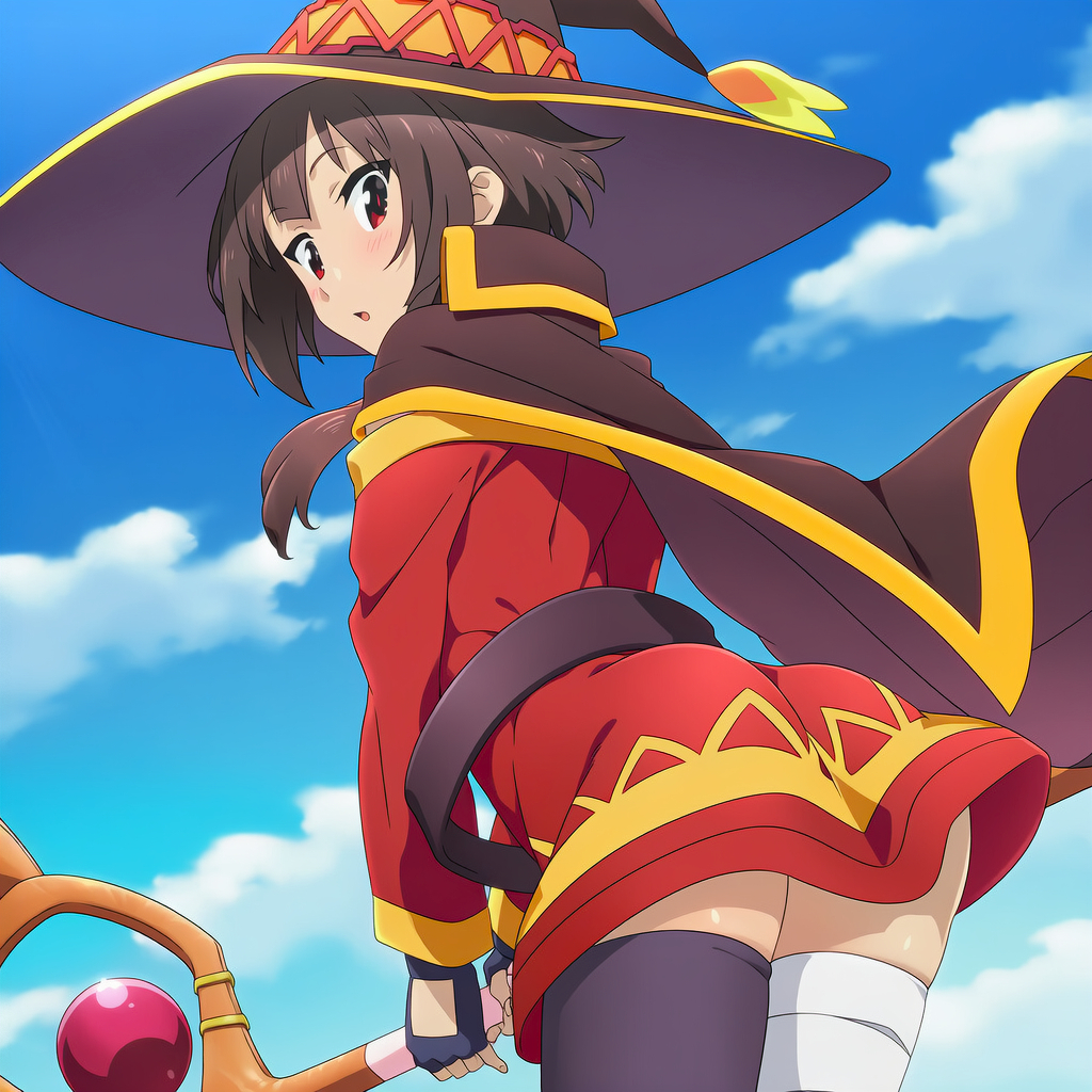 【この素晴らしい世界に祝福を！】めぐみんの抜けるセックス写真画像集