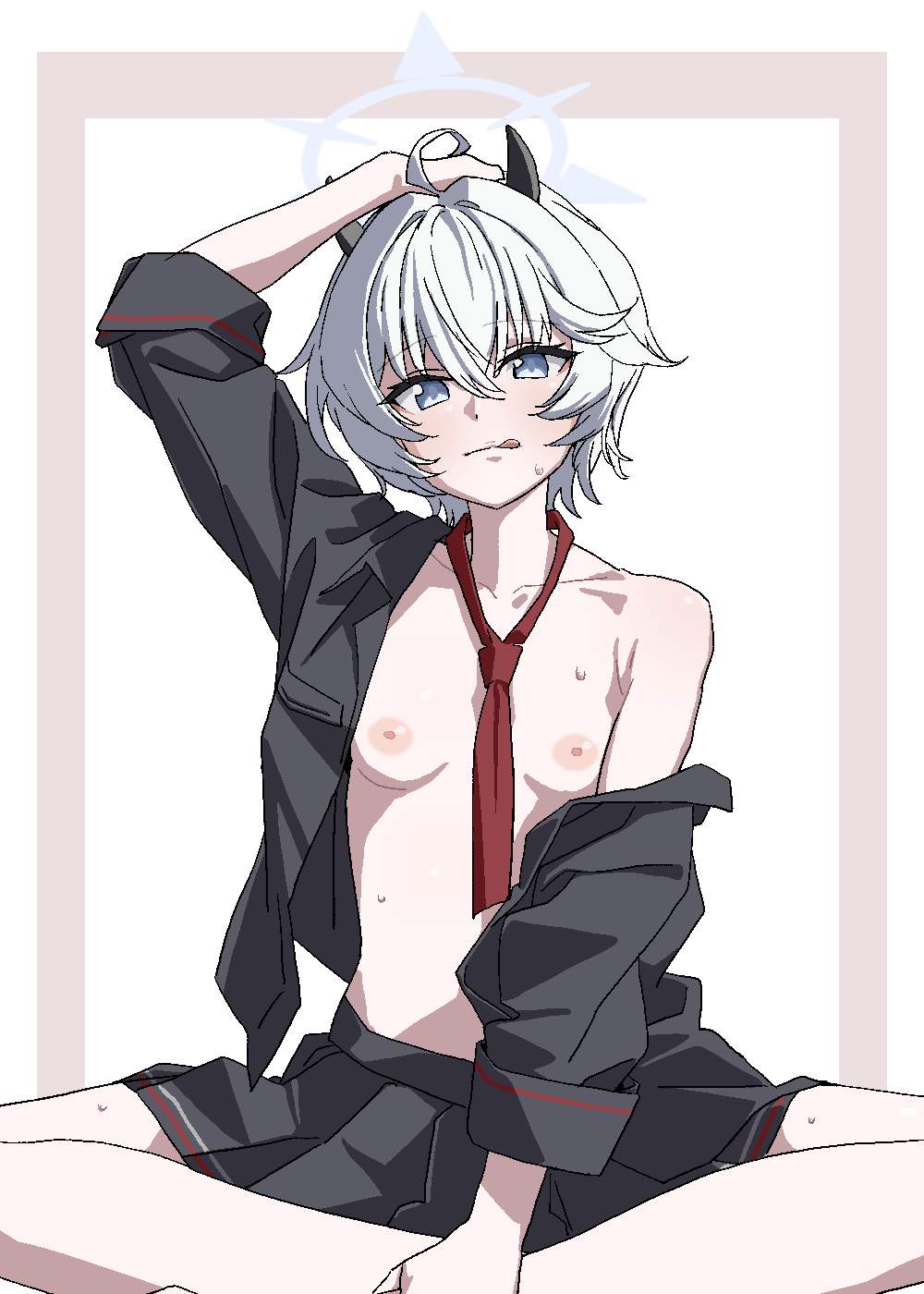 旗見エリカの抜けるエッチなセックス画像！【ブルーアーカイブ】
