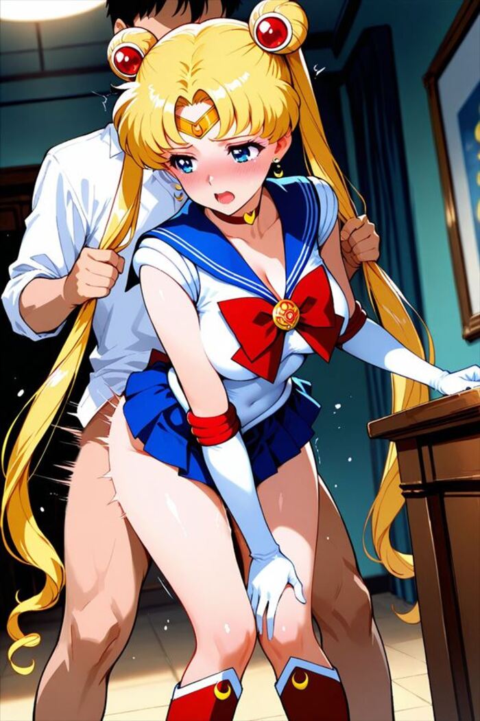 月野うさぎの悩殺必死のセクシーポーズのエロ画像！【美少女戦士セーラームーン】