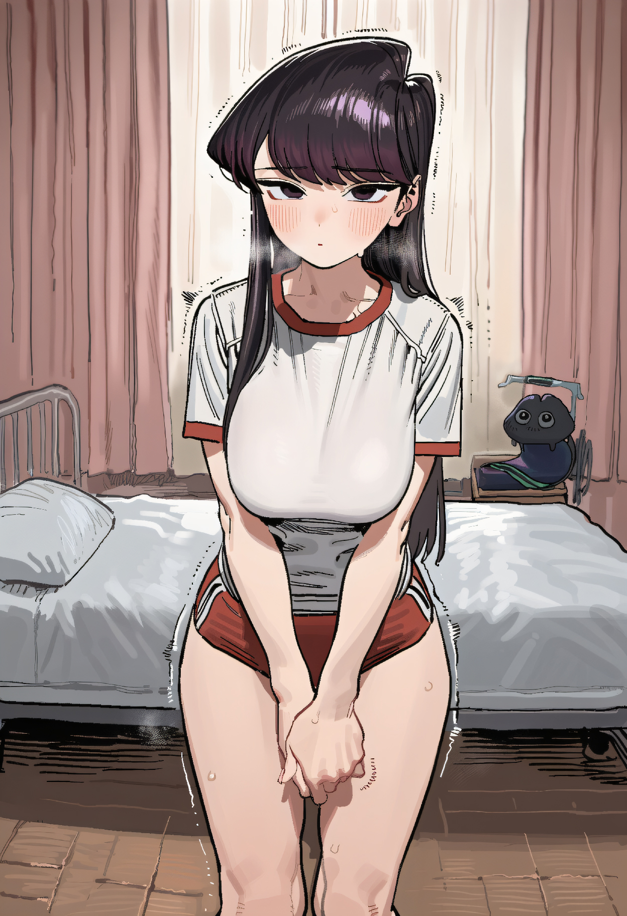 快楽に堕ちそうになってるアヘ顔の古見硝子抜けるエロ画像！【古見さんは、コミュ症です。】