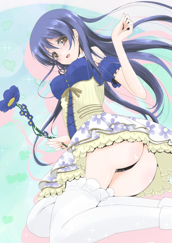 【ラブライブ!】声優さんのエロボイスに合わせて鑑賞したい園田海未の抜けるエロ画像