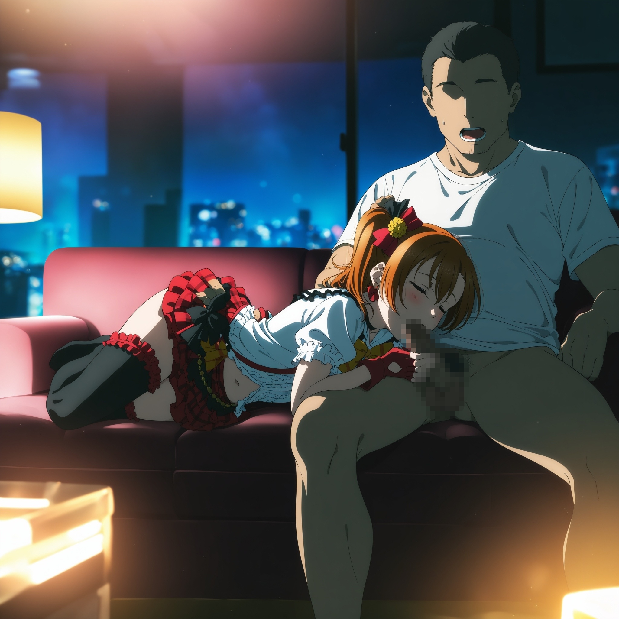 【ラブライブ!エロ画像】高坂穂乃果のアヘ顔を見たい人向けの秘密部屋がこちらです!