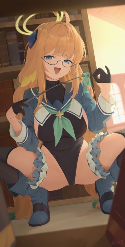 【ブルーアーカイブ】円堂シミコとハメハメ濃厚Ｈがしたくなる二次エロ画像