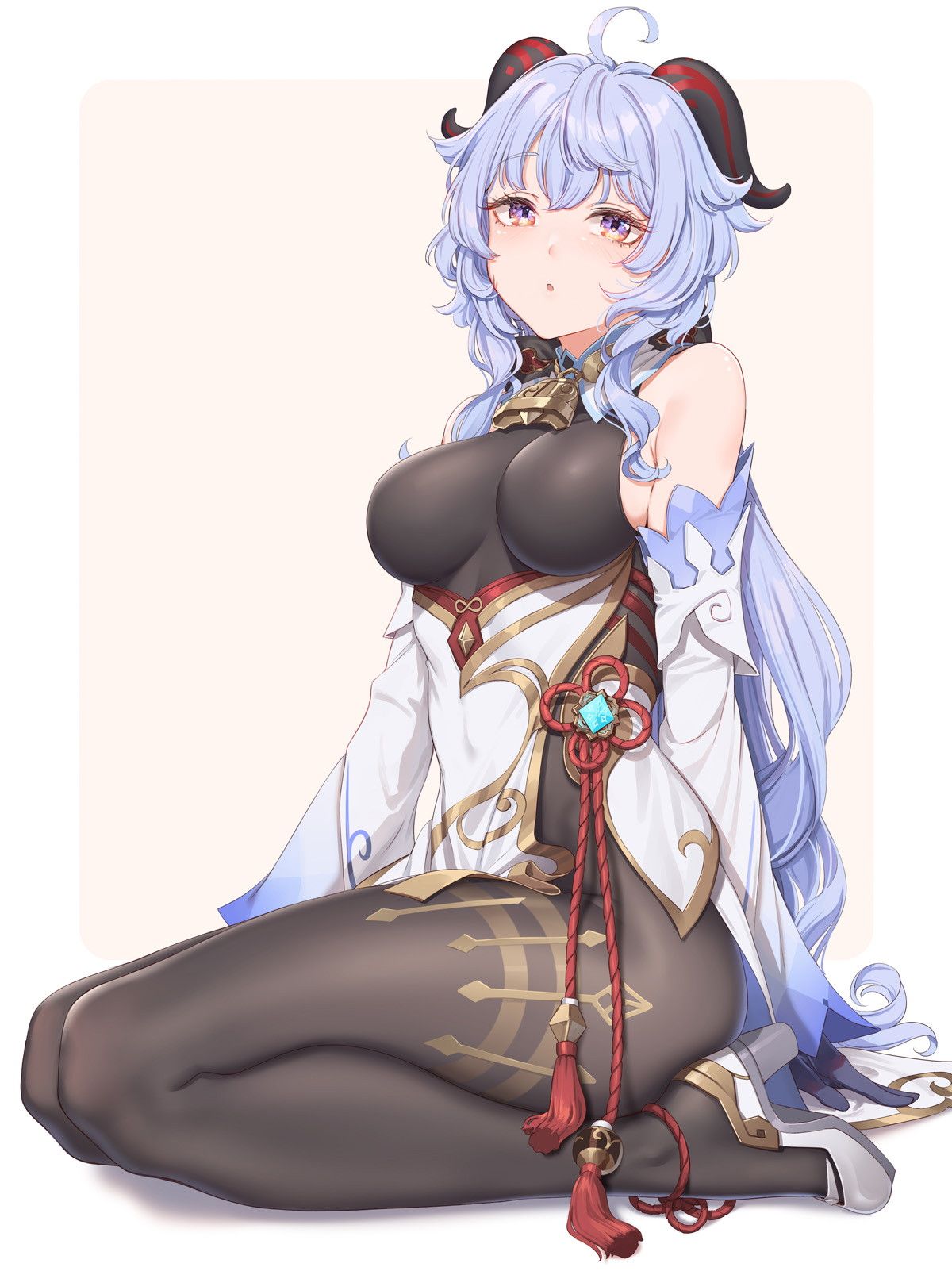【原神】甘雨のがっつりむしゃぶりつきたいおっぱいエロ画像で即抜き！