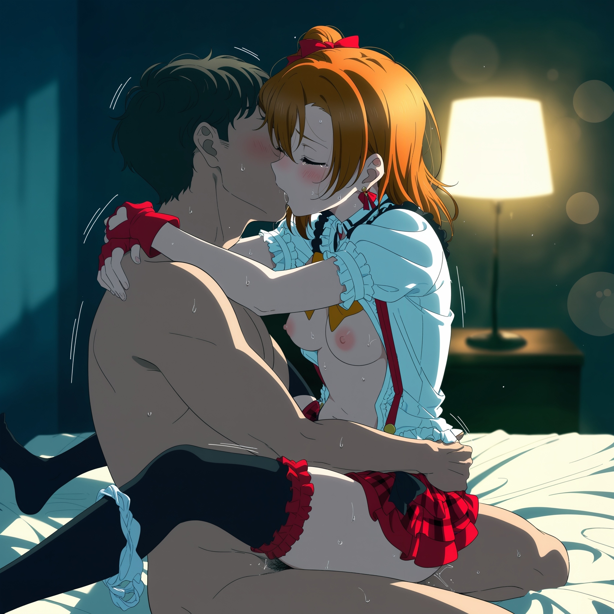 【ラブライブ!エロ画像】高坂穂乃果のアヘ顔を見たい人向けの秘密部屋がこちらです!