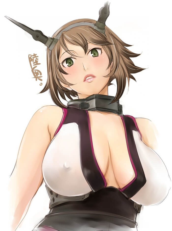 【艦隊これくしょん】二次元の世界に行って陸奥とめっちゃハメハメしたいと思わせるエロ画像まとめ