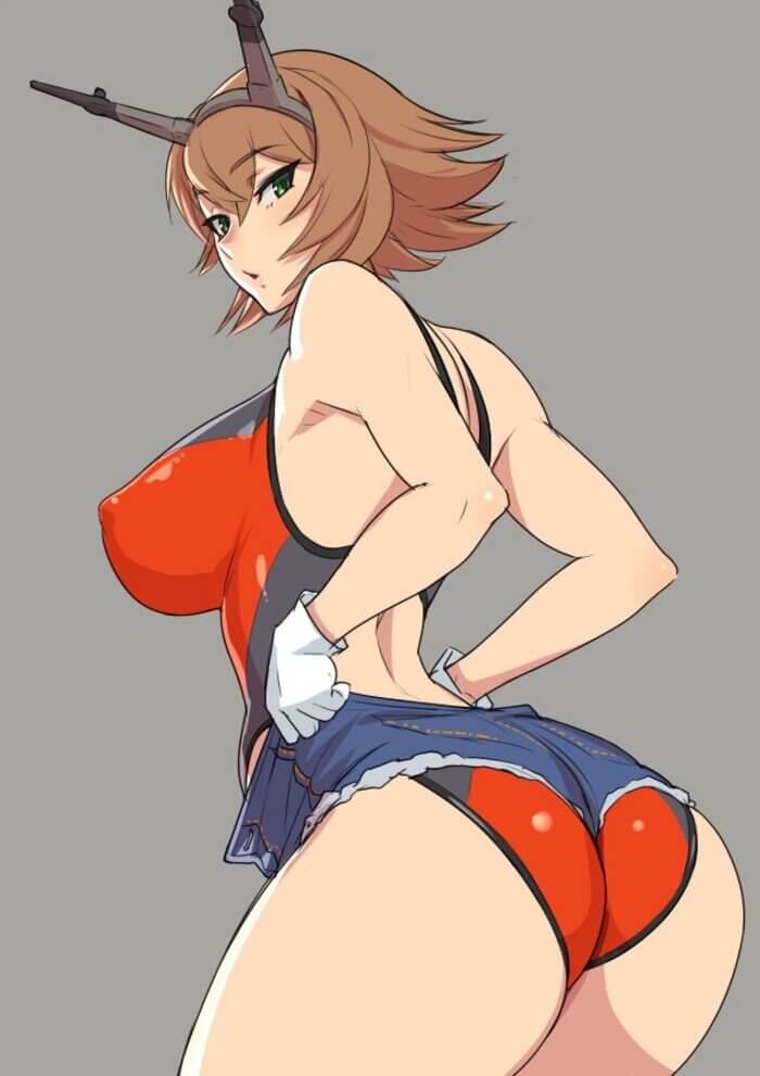 【艦隊これくしょん】二次元の世界に行って陸奥とめっちゃハメハメしたいと思わせるエロ画像まとめ