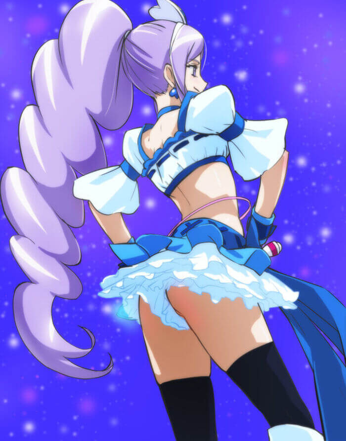 キュアホワイトのオナニー姿を想像するだけでめっちゃ抜けるエロ画像【プリキュア】
