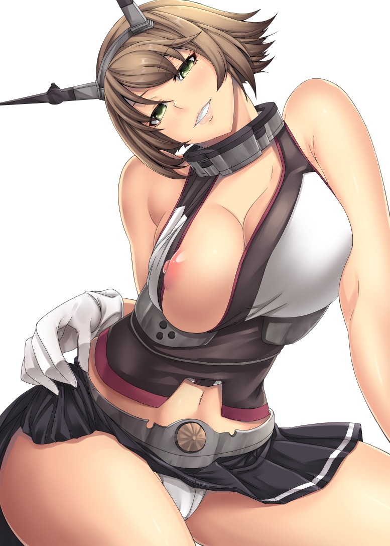 【艦隊これくしょん】二次元の世界に行って陸奥とめっちゃハメハメしたいと思わせるエロ画像まとめ