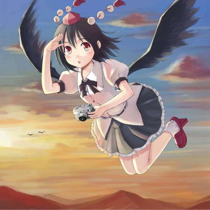【東方Project】射命丸文のエッチでがっつり抜けるエロ画像