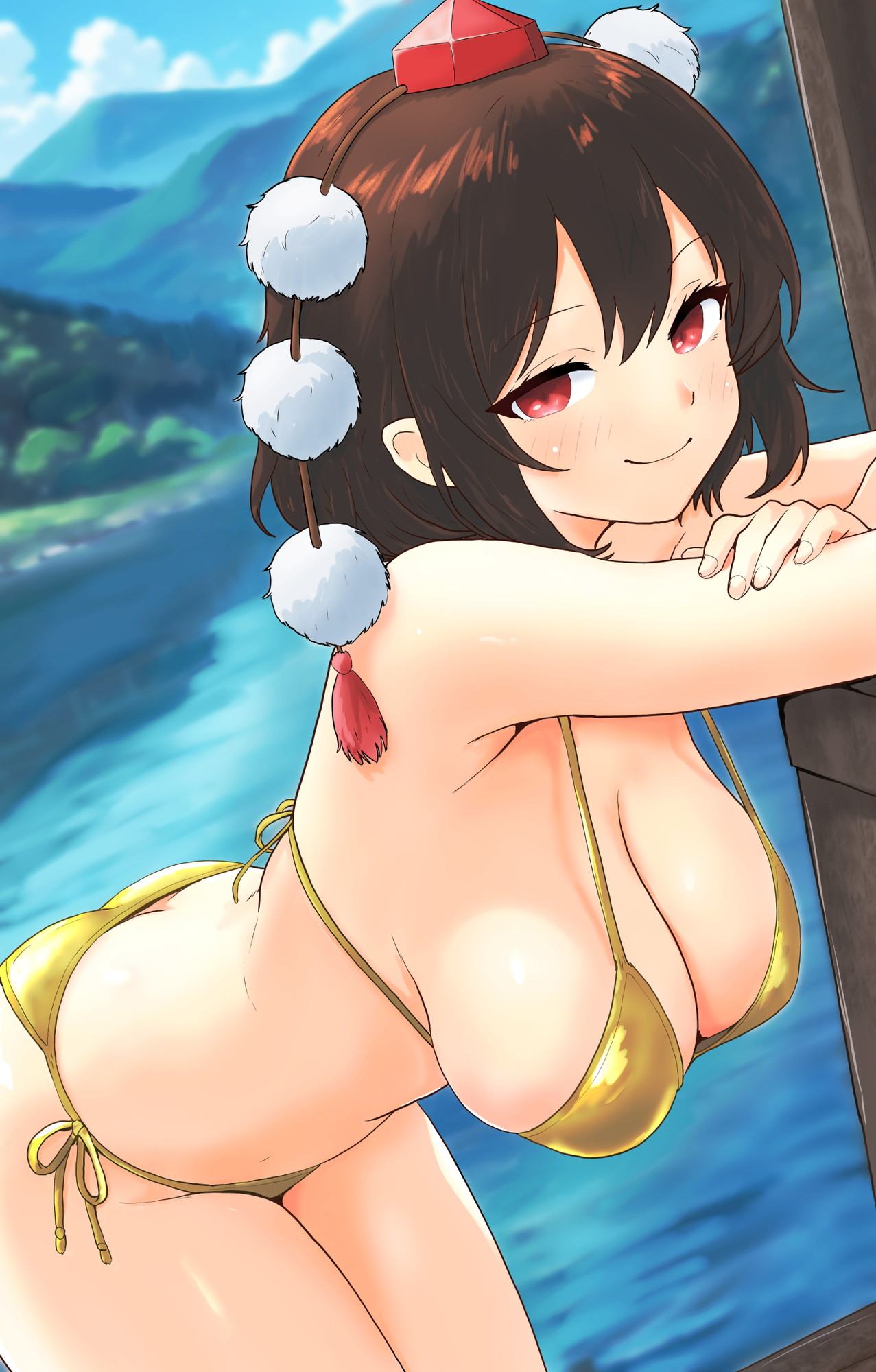 【東方Project】射命丸文のエッチでがっつり抜けるエロ画像