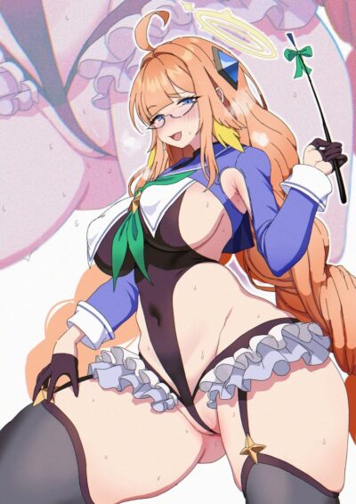 【ブルーアーカイブ】円堂シミコとハメハメ濃厚Ｈがしたくなる二次エロ画像