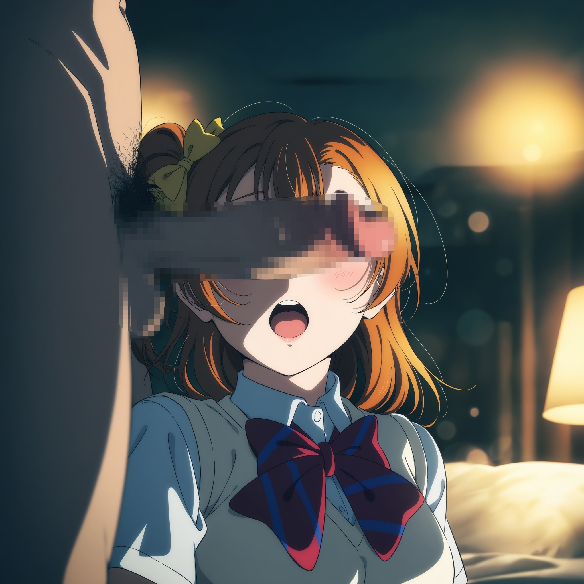 【ラブライブ!エロ画像】高坂穂乃果のアヘ顔を見たい人向けの秘密部屋がこちらです!