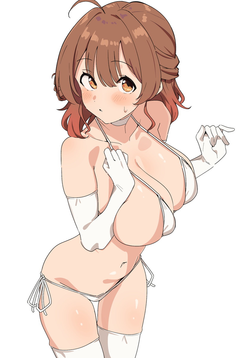 花海佑芽のどエロい二次エロ画像がいっぱいおっぱい！【学園アイドルマスター】