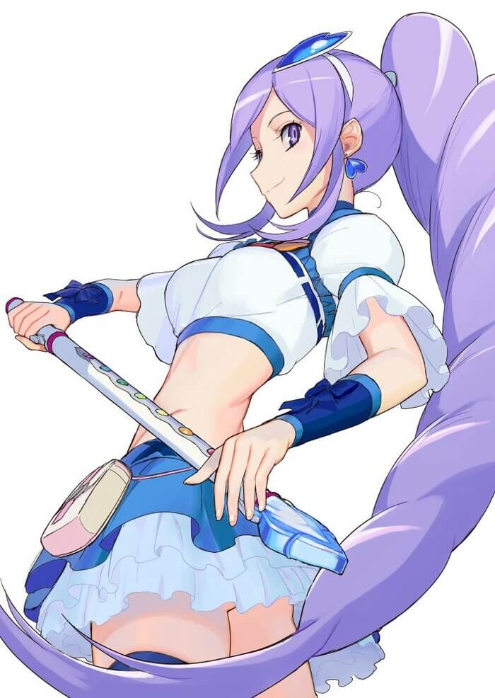 キュアホワイトのオナニー姿を想像するだけでめっちゃ抜けるエロ画像【プリキュア】