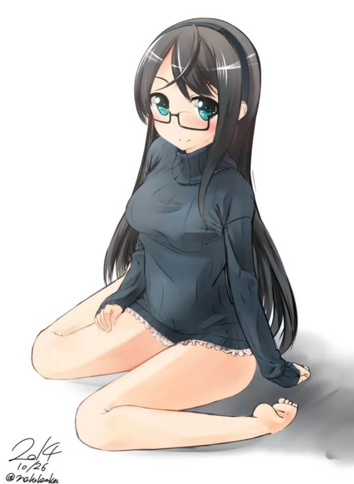 【艦隊これくしょん】大淀のえっちで抜けるかわいいエロネタ画像まとめ