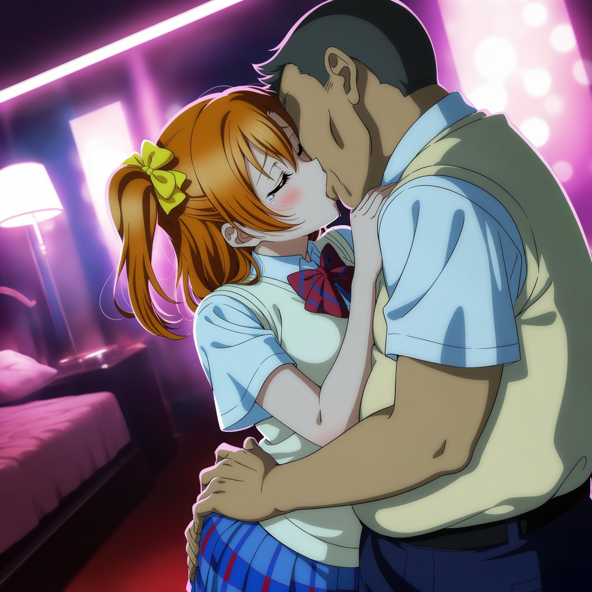 【ラブライブ!エロ画像】高坂穂乃果のアヘ顔を見たい人向けの秘密部屋がこちらです!