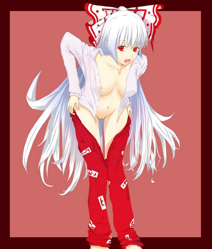 【東方Project】藤原妹紅の無防備でエロすぎな二次えっち画像まとめ