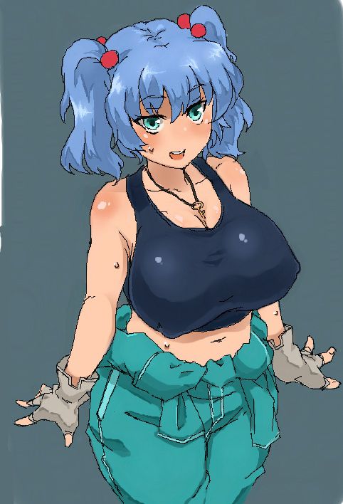 河城にとりのオナニー姿を想像するだけでめっちゃ抜けるエロ画像【東方Project】