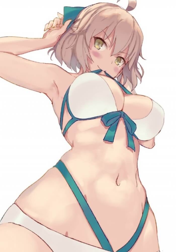 【Fate Grand Order】こんな超絶エッロエロな沖田の抜ける二次エロ画像があったのか？！