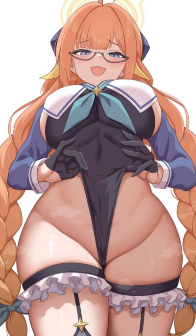 【ブルーアーカイブ】円堂シミコとハメハメ濃厚Ｈがしたくなる二次エロ画像