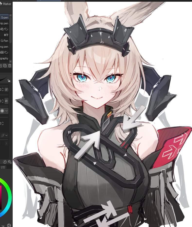【アークナイツ】エンドフィールドのイキ顔になってるドエロい抜ける画像