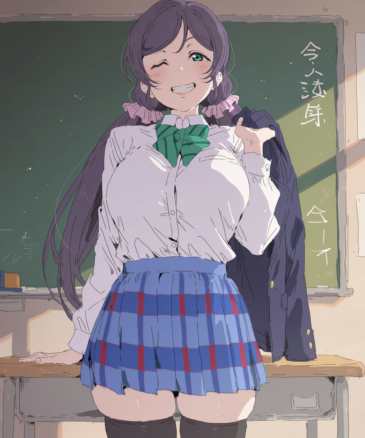 【ラブライブ!】東條希のがっつりむしゃぶりつきたいおっぱいエロ画像で即抜き!