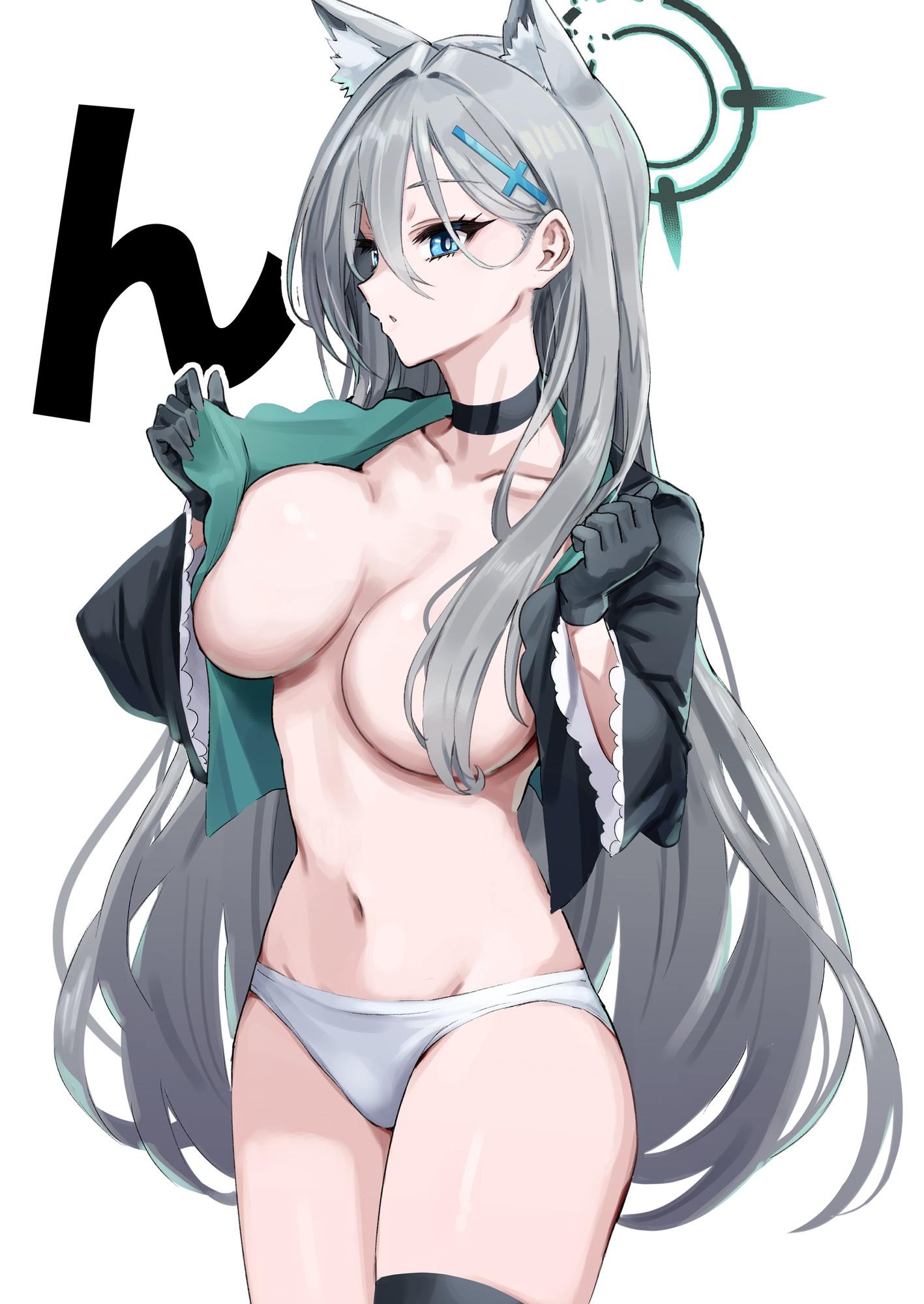【ブルーアーカイブ】砂狼シロコのイキ顔になってるドエロい抜ける画像