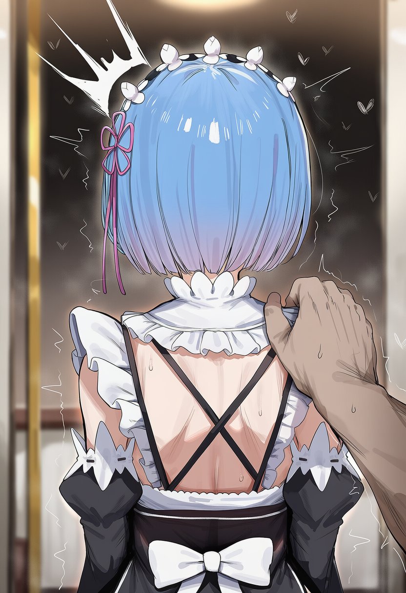 【Re ゼロから始める異世界生活】レムのイキ顔になってるドエロい抜ける画像