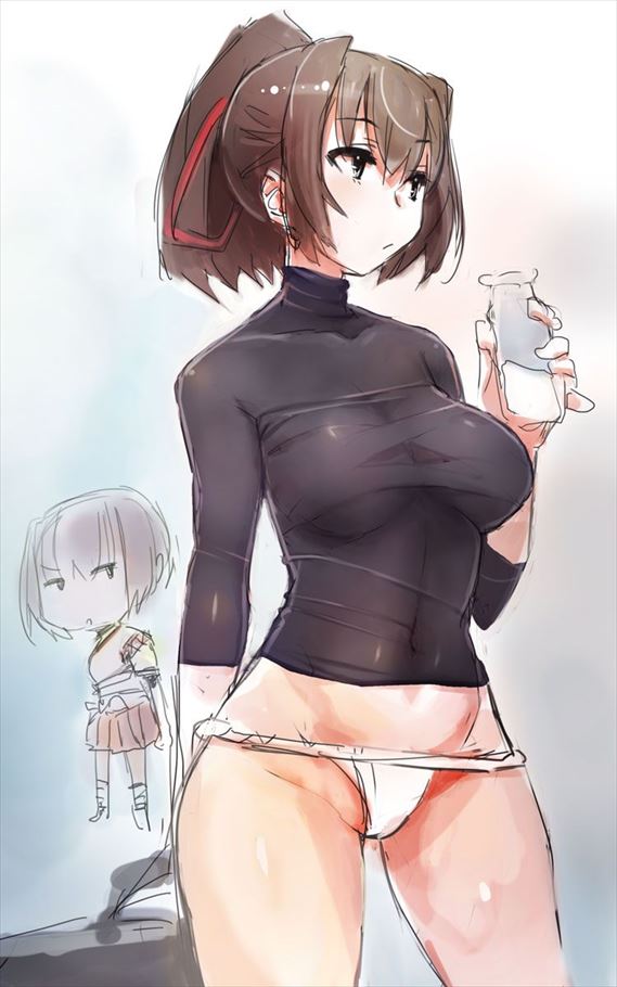 伊勢のオナニー姿を想像するだけでめっちゃ抜けるエロ画像【艦隊これくしょん】