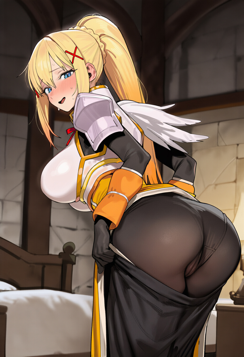 ダクネスのどエロい二次エロ画像がいっぱいおっぱい！【この素晴らしい世界に祝福を！】