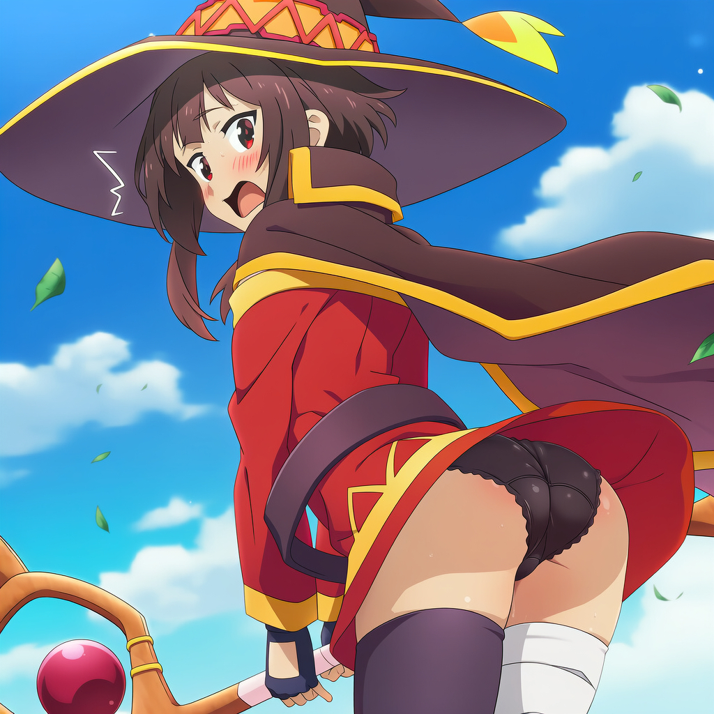 めぐみんのオナニー姿を想像するだけでめっちゃ抜けるエロ画像【この素晴らしい世界に祝福を！】
