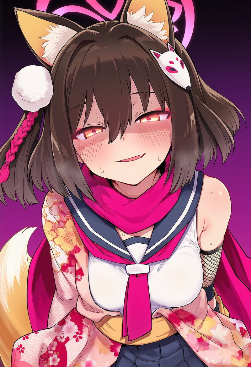 【ブルーアーカイブ】久田イズナのえっちでかわいい二次エロ画像